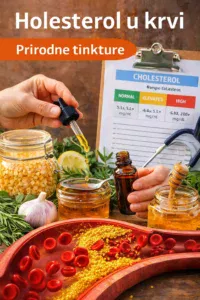 Biljne tinkture za snižavanje holesterola